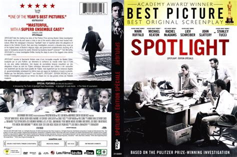 Spotlight (2015) R1 DVD Cover - DVDcover.Com