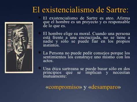 El Existencialismo De Sartre Resumen F Cil Esquemas