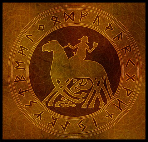 Odin Rune Circle by stefanialovera on DeviantArt