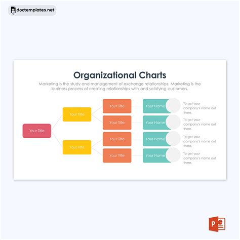 FREE Organizational Chart Templates - PowerPoint