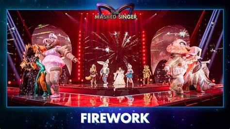 Groepsnummer Firework The Masked Singer Seizoen Vtm Youtube