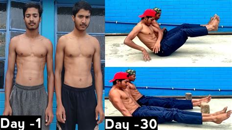 100 Crunches Per Day For 30 Days Challenge For You Youtube