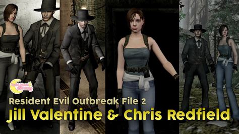 Resident Evil Outbreak File Jill Valentine Re Chris Redfield