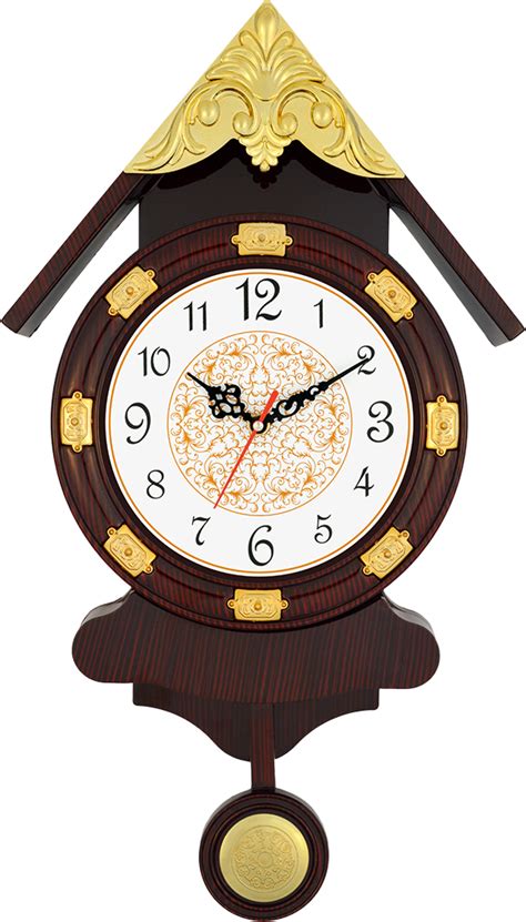 A Designer Wall Clocks In Circle Design Ariel Quartz