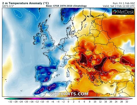 Significant Warmth Will Develop Across The Balkan Peninsula And SE