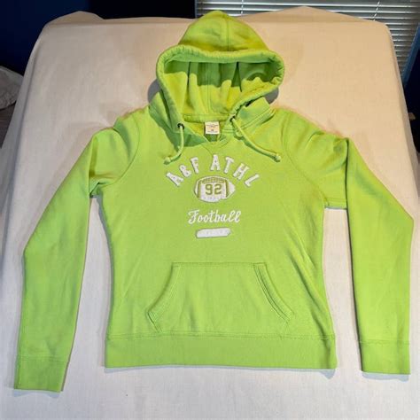 Abercrombie & Fitch Abercrombie & Fitch Varsity Athletic Hoodie Vintage ...