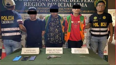 Caen Tres Integrantes De La Banda Delictiva “los Ruletas Del Cono Norte