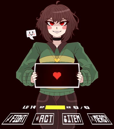 Chara Undertale персонажи Undertale Determination Artist