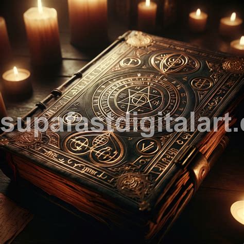 Digital Print Of An Ancient Spell Book 5 Pack Etsy