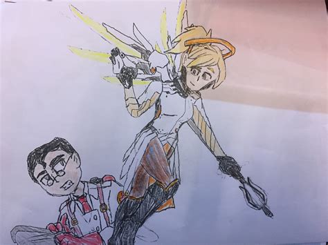 Overwatch Mercy Vs Medic By Metalsonic612 On Deviantart