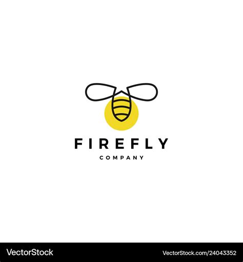 Firefly logo icon design inspirations Royalty Free Vector