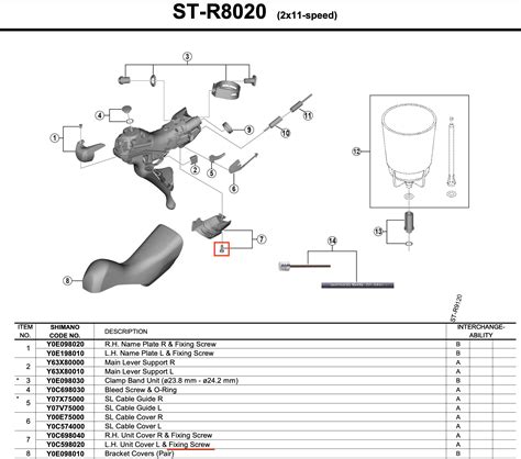 repair - Shimano Ultegra shifters 8020 bottom plastic cover screw ...