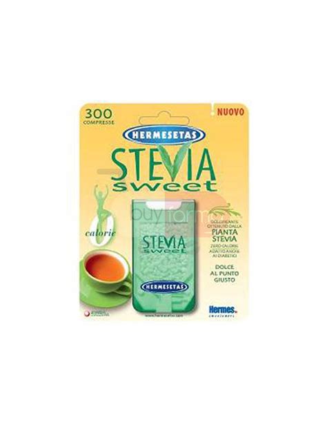 Hermesetas Stevia Dolcificante Da 300 Compresse