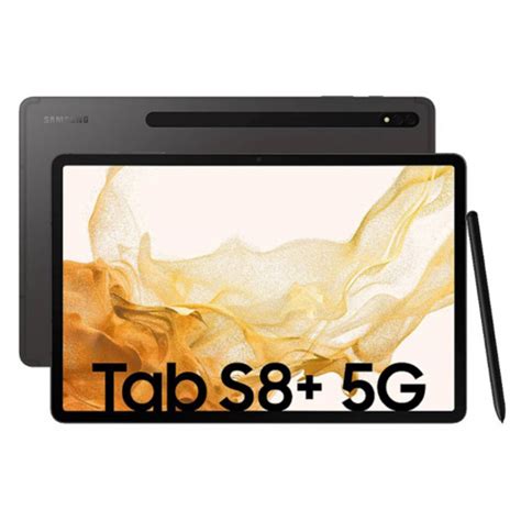 Samsung SM-X806B Galaxy Tab S8+ 12.4" Wi-Fi + 5G 128GB 8GB RAM (Szürke)