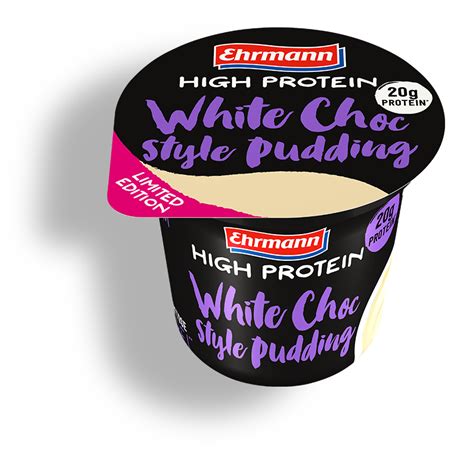 High Protein White Choc Ehrmann Int