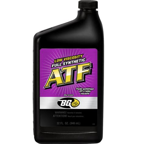 BG Full Synthetic ATF Low Vicosity (BG 315) - Żółty - BG Poland B2B