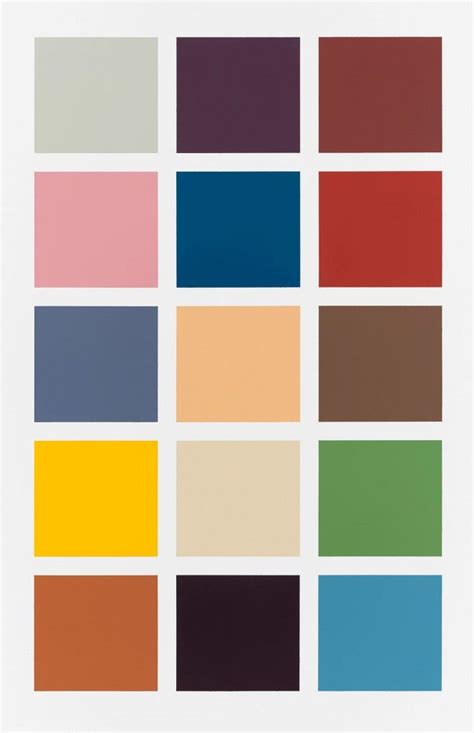 Gerhard Richters Legendary Color Charts Turn 50 Artnet News