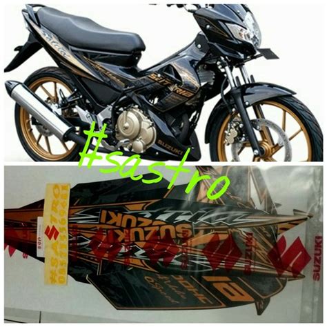 Jual Striping Stiker Sticker Set Suzuki Satria Fu Barong 2012 Special