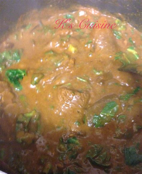 Ogbono Soup (How to make Ogbono soup - Apon) - K's Cuisine