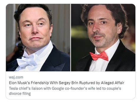 Elon Musk Nega Suposto Affair Esposa De Fundador Do Google