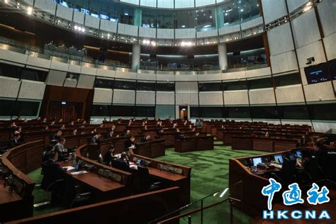 香港立法會恢復二讀《維護國家安全條例草案》 圖集 香港中通社