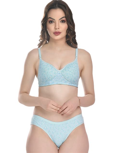 Buy Sgc Sweden Cotton Bra Panty Lingerie Set Lingerie Set For Women Myntra