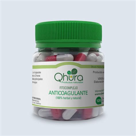Anticoagulante Natural Mais Potente - FITOCOMPLEJO ANTICOAGULANTE (100% herbal y natural) - Qhura - Productos ...
