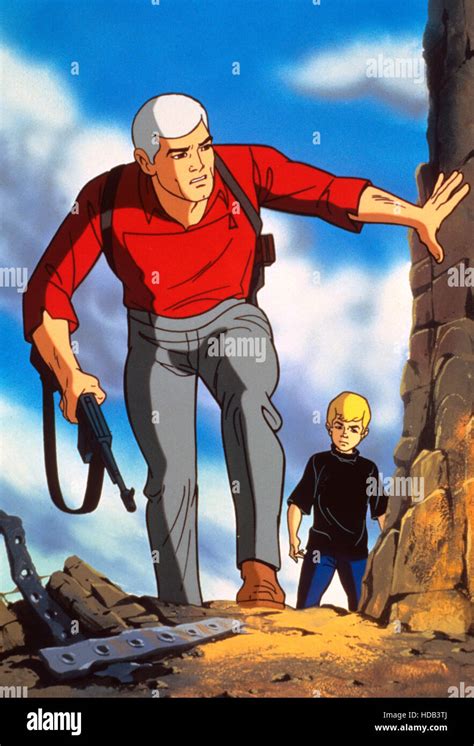 Jonnys Golden Quest L R Race Bannon Jonny Quest 1993 ©hanna