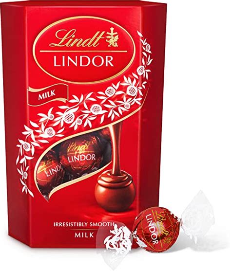 Lindt Lindor Milk Chocolate Truffles Box, 200g : Amazon.co.uk: Grocery
