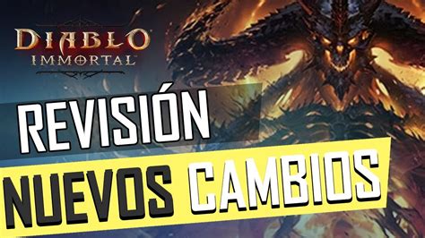 Probando La Actualizaci N En Diablo Immortal Youtube