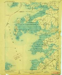 1903 Map of Deal Island, MD — High-Res | Pastmaps