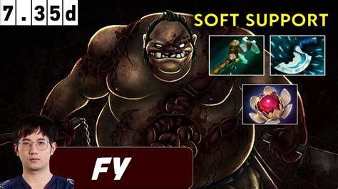 Fy Pudge Soft Support Dota 2 Patch 735d Pro Pub Gameplay Youtube