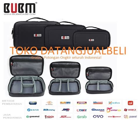 Jual BUBM Tas Gadget Bag In Bag Organizer 3 In 1 DRS ORIGINAL Black