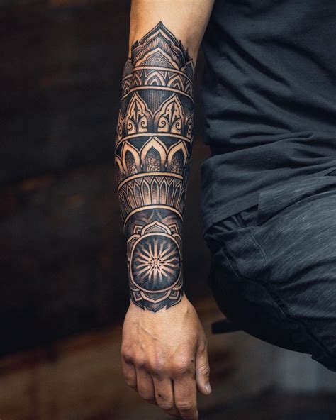 Mandala Half Sleeve Tattoo Best Tattoo Ideas Gallery