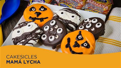 Cómo hacer Paletas de Halloween Recetas de Mamá Lycha YouTube