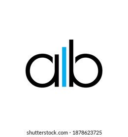 Illustration Vector Graphic Ab Letters Logo Stock Vector (Royalty Free ...