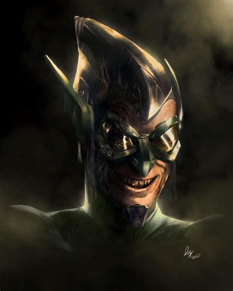 Nwh Green Goblin Mask Redesign By Jaxsonderr By Tytorthebarbarian On