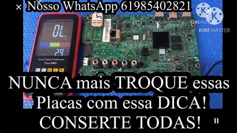 Como Consertar Qualquer Placa Principal De Tv Essa T Cnica Youtube