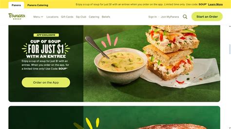 Panera Bread Promo Codes 20 Off September 2024