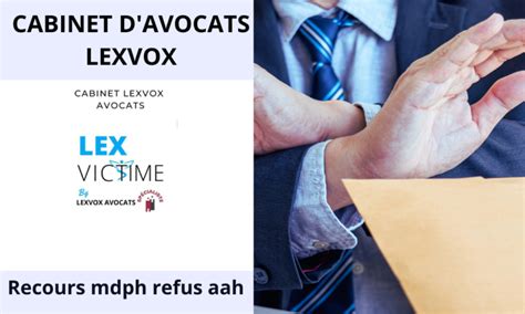 Recours Mdph Refus Aah Lexvox Medical