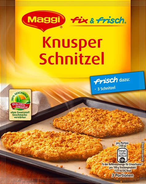 Amazon Maggi fix frisch für Knusper Schnitzel Grocery