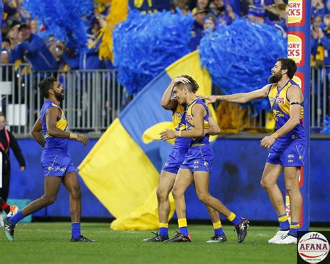 West Coast V Essendon Round 14 2019 Optus Stadium Afana