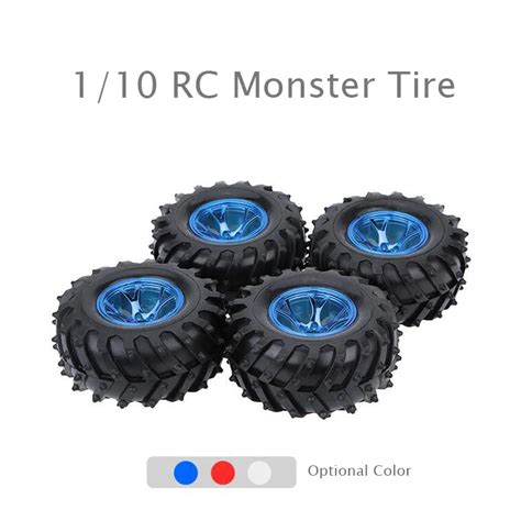 Frete Gr Tis Pcs Scale Rc Monstro Crawler Truck Pneus De