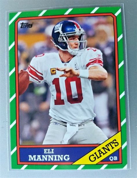 2013 TOPPS ELI MANNING CARD 115 MINT NEW YORK GIANTS OLE MISS EBay