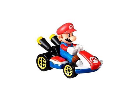 Carrinho Mario Kart Mattel Hot Wheels Colecion Vel R Plica Modelos Sortidos Gbg O