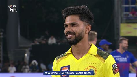 Watch CSK Vs RCB Pre Match Interview Ruturaj Gaikwad Video Online