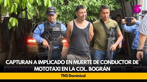 Capturan A Implicado En Muerte De Conductor De Mototaxi En La Col