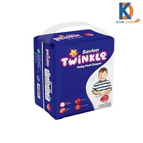 Savlon Twinkle Baby Pant Diaper Xxl Pcs Kg Kom Dami