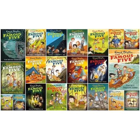 Enid Blyton The Famous Five The Complete Set Of 21 Books — Toycra