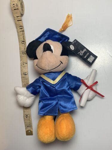 Mickey Mouse Plush Graduation W Tags Walgreens Exclusive Disney Tall